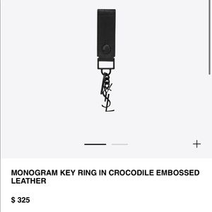 YSL keychain